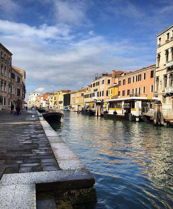 Residenza Ponte Degli Scalzi Venedig Eksteriør billede